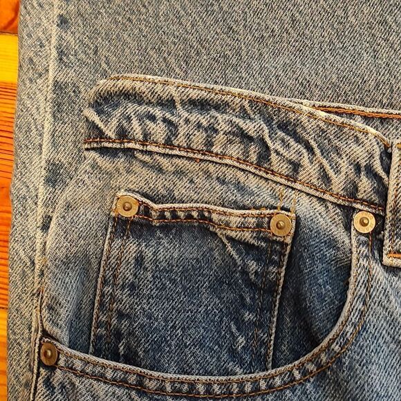 Polo by Ralph Lauren Polo Jeans Co High Waisted Straight Leg Cotton Denim Jeans - Picture 6 of 11